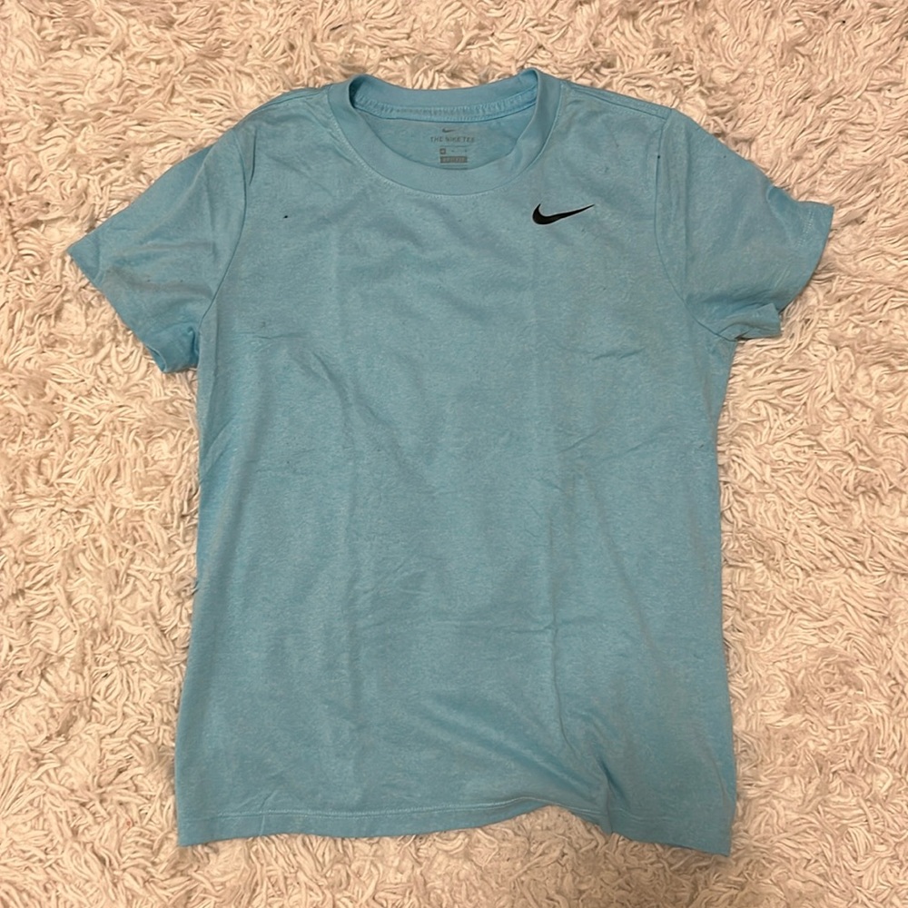 Nike: Dry-Fit Blue Shirt